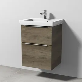 Sanipa Waschtischunterschrank 2 Auszüge 45,0 x 59,3 x 38,7 cm Kaschmir Matt