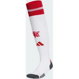 adidas Manchester United 24/25 Heimsocken 1 Paar Weiß 43-45