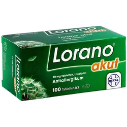 Lorano® akut - Loratadin für Deine Allergiesymptome