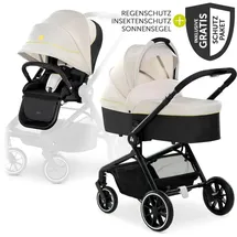 hauck Kombi-Kinderwagen Move so Simply inkl. Babywanne, - Beige