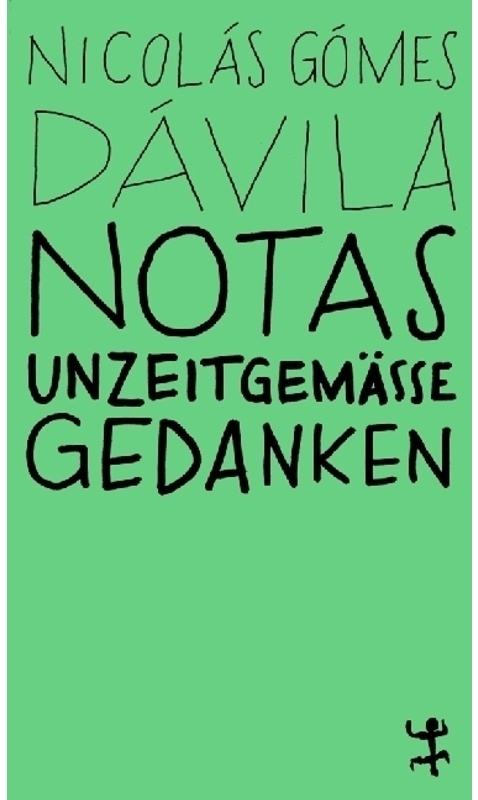 Notas - Nicolás Gómez Dávila  Kartoniert (TB)