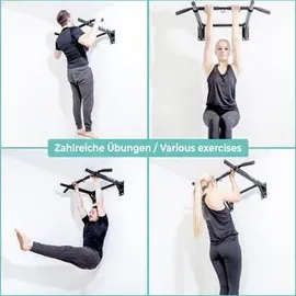 PULLUP & DIP Klimmzugstange Schwarz