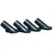 Siena Garden Bodengleiter 4er-Set Metall schwarz