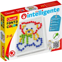 Quercetti FC Basic d.10 Steckspiel mehrfarbig