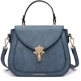 COLLEZIONE ALESSANDRO Alessa Umhängetasche Kunstleder Blue