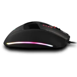 docooler Zelotes C-13 Gaming Maus Wired 10000DPI,RGB,mit 13 Programmiertasten Einstellbar,128 KB Integrierter Speicher