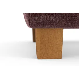 Home Affaire Polsterhocker HOME AFFAIRE "Dundee", lila (flieder), B:75cm H:46cm T:109cm, Flachgewebe 100% Polyester, Hocker, Polsterhocker, mit Klappfunktion - wie ein Sessel nutzbar