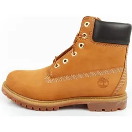Timberland Mens 6 Inch Lace UP Waterproof Boot wheat 8 Wide Fit