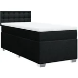 vidaXL Boxspringbett 180 x 200 cm Schwarz