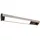 Kalb Material Für Möbel LED Unterbauleuchte mit Schalter und Steckdose, 230VAC Anschluss, 3000 Kelvin, USB-Port Typ A u. C, Aluminium + ABS, IP20 silbergrau