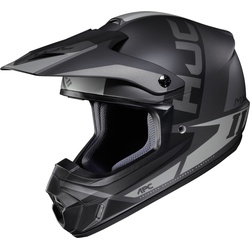 HJC CS-MX II Creed Motorcross helm, zwart-grijs, XS