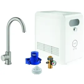 Grohe Blue Professional C-Auslauf Set SuperSteel (31302DC2)