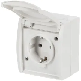 Busch-Jaeger Schuko-Steckdose 20 EW-54 Alpinweiß