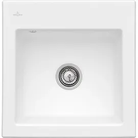 Villeroy & Boch Subway 50 S flat stone white + Handbetätigung