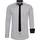 RUSTY NEAL Langarmhemd RUSTY NEAL, Herren, Gr. 4XL, EURO-Größen, grau, 60% Baumwolle, 37% Polyester, 3% Elasthan, unifarben, Hemden, mit Krawatte