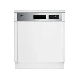 Beko BDSN25530X Einbau-Geschirrspüler (teilintegrierbar, 600 mm breit, Edelstahl)
