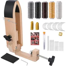 luxuskollektion Leder-Nähpony Tisch Schreibtisch Nähen DIY Handnähen Zubehör Kit