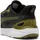 Puma Softride Cosmic Street Sliptech Herren Schwarz/Olivgrün 41