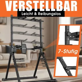 DH FitLife Kraftstation Faltbar Schwarz