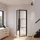 Inova Loft Glastür rechts 83 x 211,5 cm schwarz