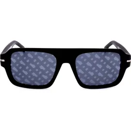 HUGO BOSS Boss 1595/S BLACK/GREY TOP LINEAR 53/19/145 Herrenbrillen - 53/19/145