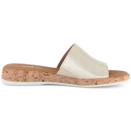 Gabor comfort Gabor Comfort Pantoletten Damen, beige, 39 EU / Beige - 39