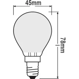 Osram LED-Tropfen 4W E14 3er Pack (819399)