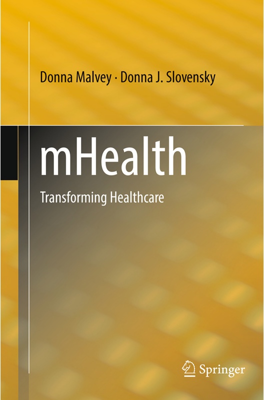 Mhealth - Donna Malvey  Donna J. Slovensky  Kartoniert (TB)