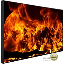 Papermoon Infrarotheizung Feuer, sehr angenehme Strahlungswärme bunt Heizkörper, Heizen Klima