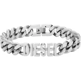 Diesel Gliederarmband Edelstahl silber DX1389040 Größe Herren