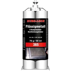 Flüssigmetall (2K) EURO-LOCK LOS 365, 50g Doppelkartusche