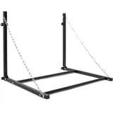 Wiltec Reifenhalter 1370 x 730 x 705 mm für 4 Reifen bis 130 kg aus Stahl Wandmontage