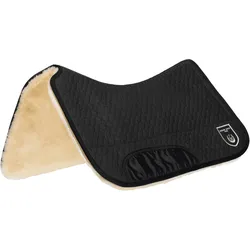 Werner Christ Horse Sattelpad WESTERNPAD 20 MM WOLLHÖHE SCHWARZ|GELB 70