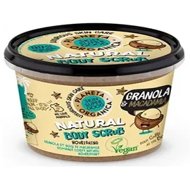 skin super good Natural Body Scrub, Granola & Macadamia 360 ml