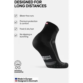 Danish Endurance Long Distance Tennissocken 3er Pack Weiß 43-47
