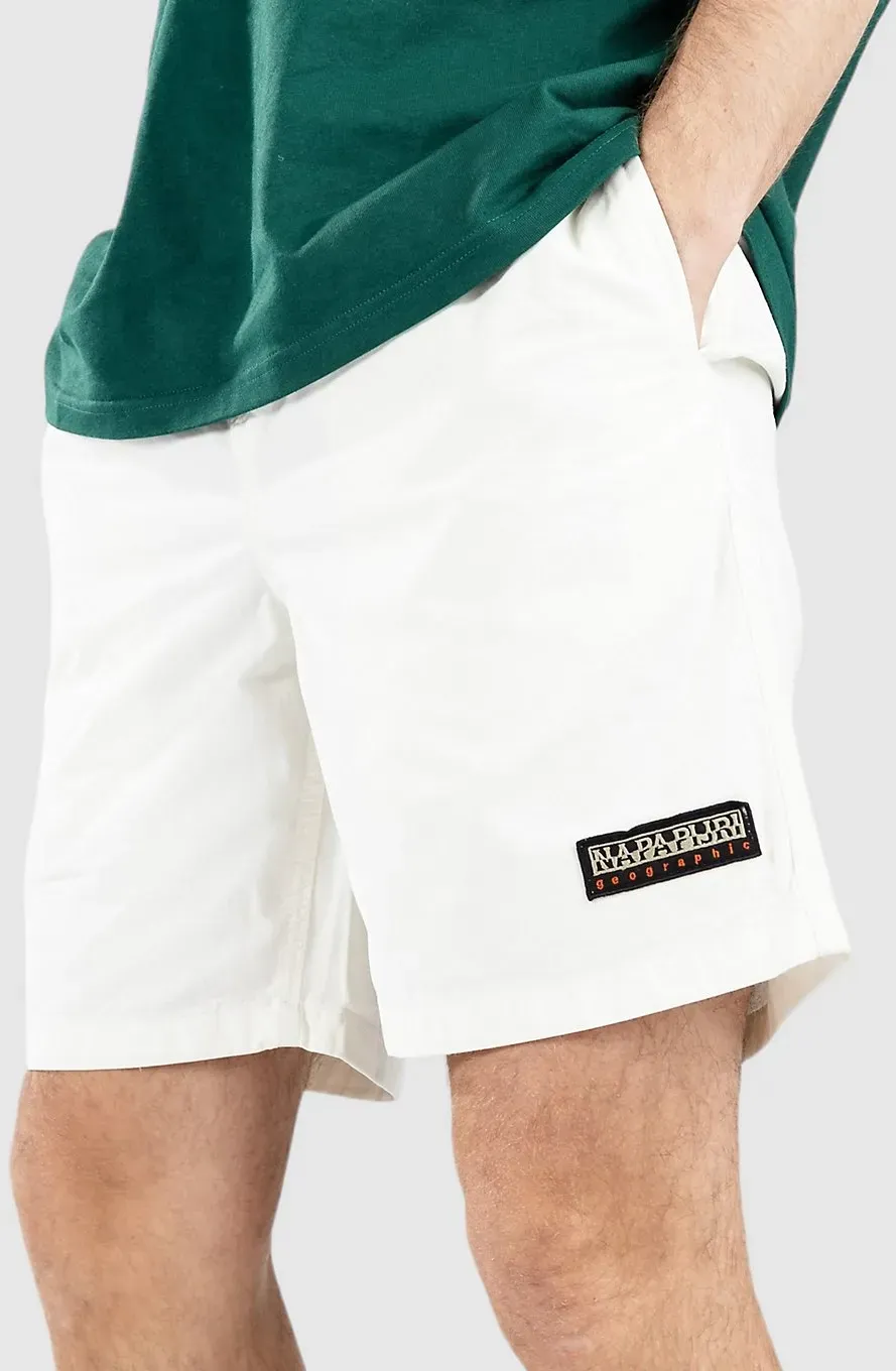 Napapijri N-Boyd Shorts white whisper Gr. XL