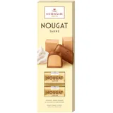 weihnachten-schokolade Sahne Nougat Pralinen aus Vollmilch Schokolade 100 g