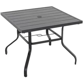 avestar Esstisch 94 x 94 x 73 cm Schwarz