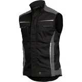Leibwächter Weste Flex-Line FLEXV25 Gr. XL schwarz/grau