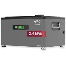 xoro solar SPB 246X 2,4 kWh Erweiterungsbatterie für ATLAS Solarspeicher – Grau