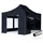 TOOLPORT Faltpavillon 3 x 4,5 m inkl. Seitenteile schwarz 582598