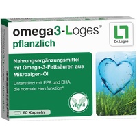 Dr. Loges Omega3-Loges pflanzlich Kapseln 60 St.