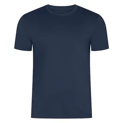 HRM Men ́s Organic Heavy Luxury Roundneck Tees - navy - L