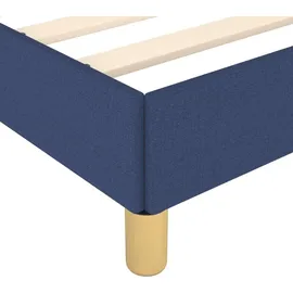 vidaXL Bettgestell 100 x 200 cm Blau