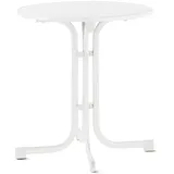 Sieger Klapptisch Ø 70 x 72 cm Weiß