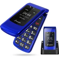 SweetLink F2PLUS Klapphandy 4G Senioren große Tasten SOS Ladestation FM-Radio