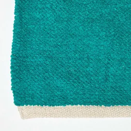 Homescapes HANDWEBTEPPICH-LÄUFER Chenille 66/200 cm