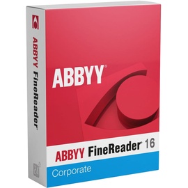 Abbyy Europe ABBYY FineReader 16 Corporate, 3 Jahre, ESD Optische Zeichenerkennung (OCR)
