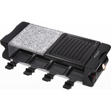 Michelino Raclette Grill Racletteofen, schwarz