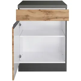 Held Unterschrank Turin 60 x 86 x 60 cm Grau
